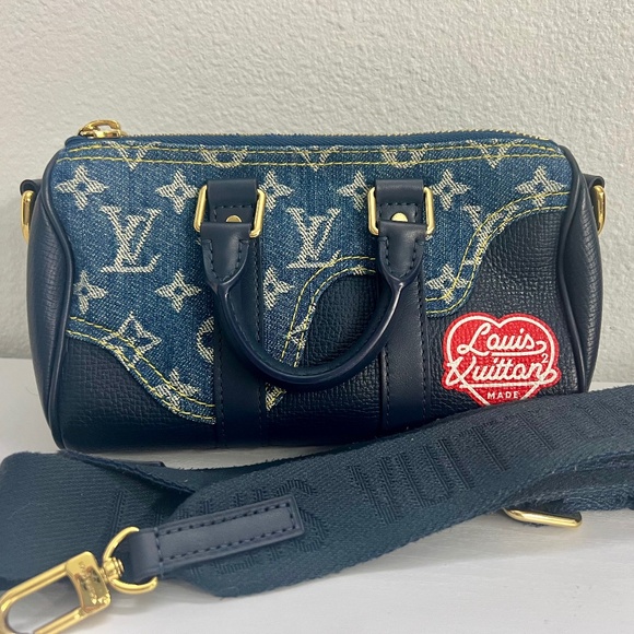 Louis Vuitton x Nigo Keepall XS Monogram Blue - Picture 1 of 9